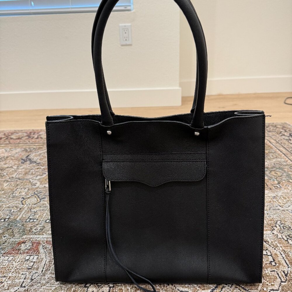Rebecca Minkoff Black Leather Tote